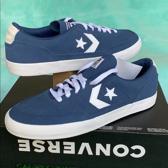 CONVERSE NET STAR CLASSIC OX NAVY/WHITE/WHITE MEN’ - Picture 5 of 16
